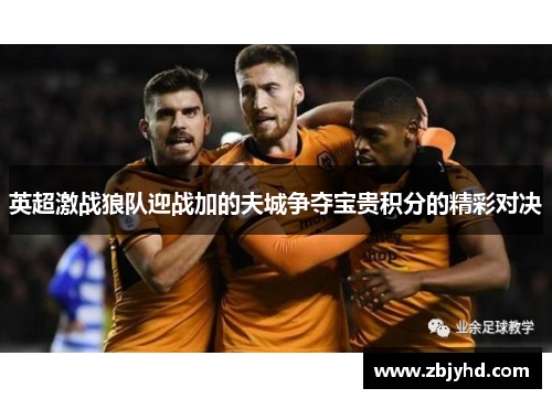 英超激战狼队迎战加的夫城争夺宝贵积分的精彩对决